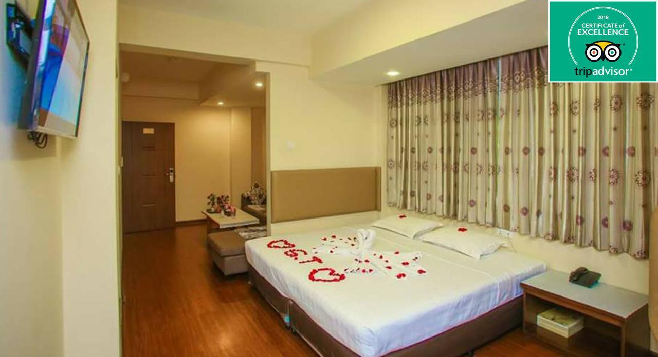 Grace Treasure Hotel Rangum Exterior foto